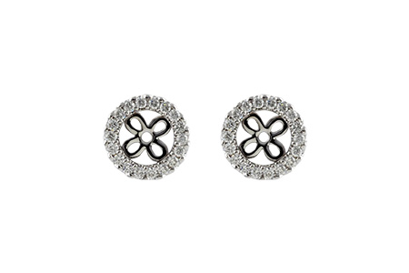 A233-49109: EARRING JACKETS .24 TW (FOR 0.75-1.00 CT TW STUDS)