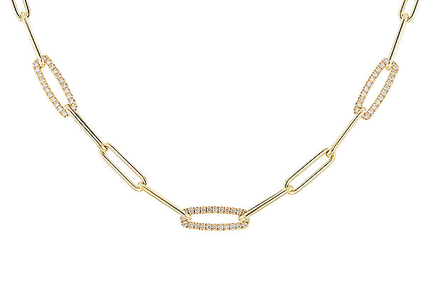 A319-81909: NECKLACE .75 TW (17 INCHES)