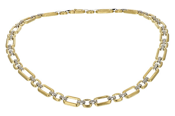 G235-30926: NECKLACE .80 TW (17 INCHES)