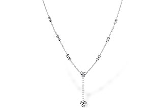 G319-82808: NECKLACE .32 TW (18")