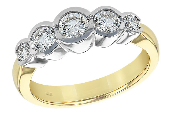 D138-96408: LDS WED RING 1.00 TW