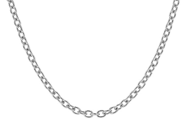 G319-88217: CABLE CHAIN (24IN, 1.3MM, 14KT, LOBSTER CLASP)