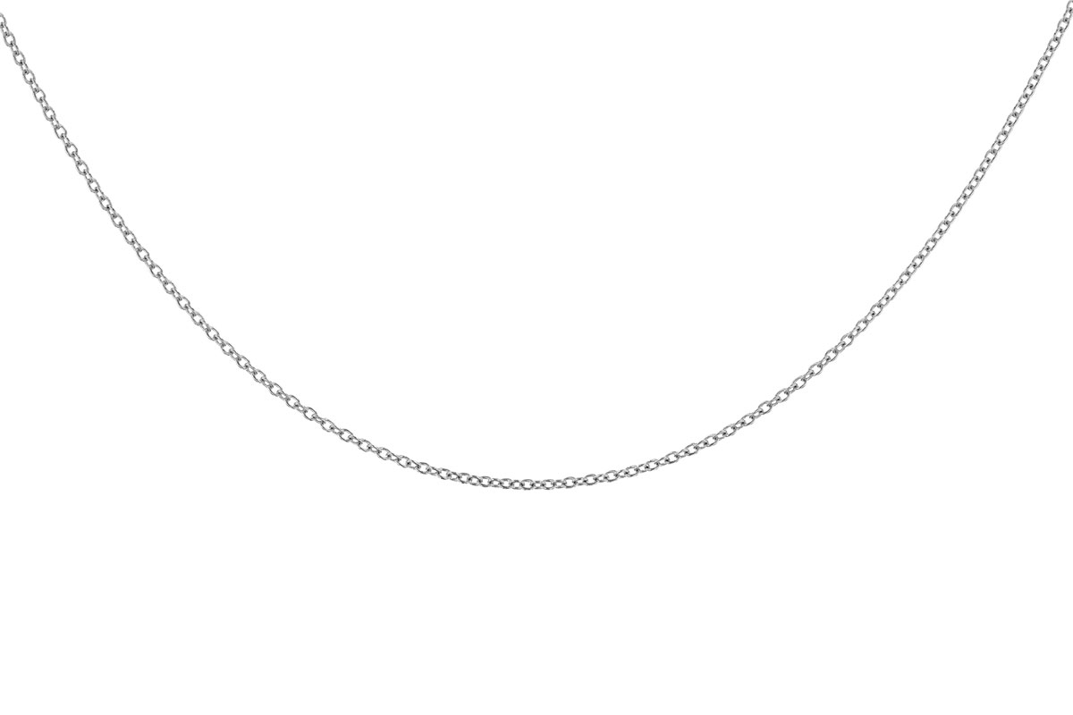 K319-88217: CABLE CHAIN (18IN, 1.3MM, 14KT, LOBSTER CLASP)