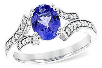L236-24635: LDS RG 1.15 TANZANITE 1.30 TGW